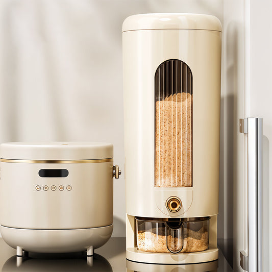 10KG Rice Storage Box – Airtight Dry Food Dispenser