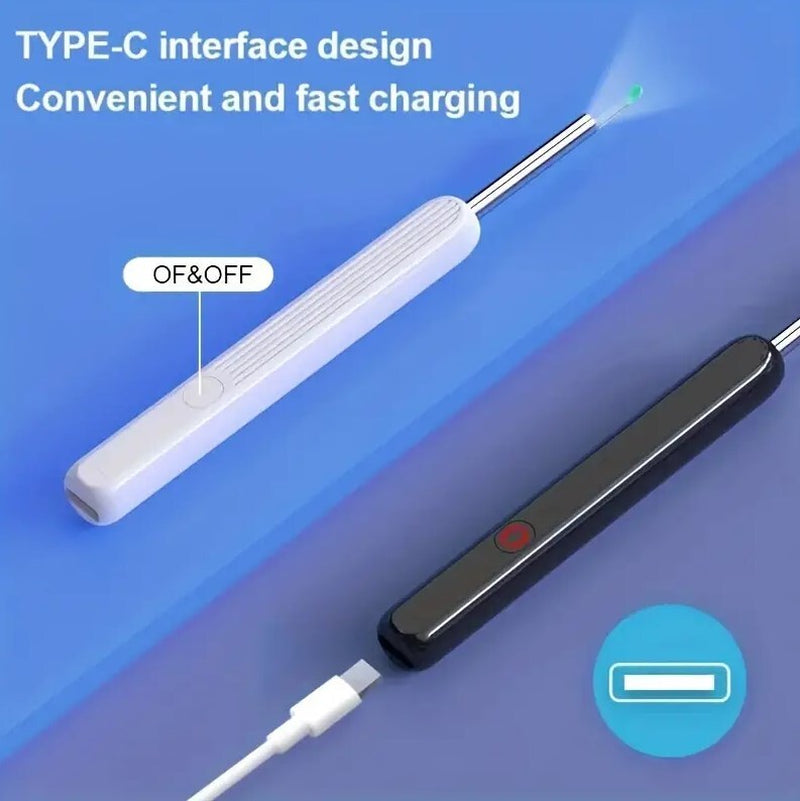 Wireless Earwax Removal Tool 8 Piece Ear Cleaner Set with Camera and Light UK