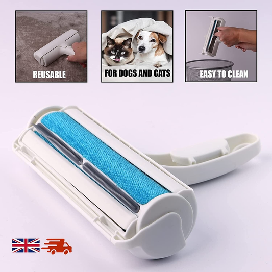 Reusable Pet Hair Remover Roller for Dogs Cats