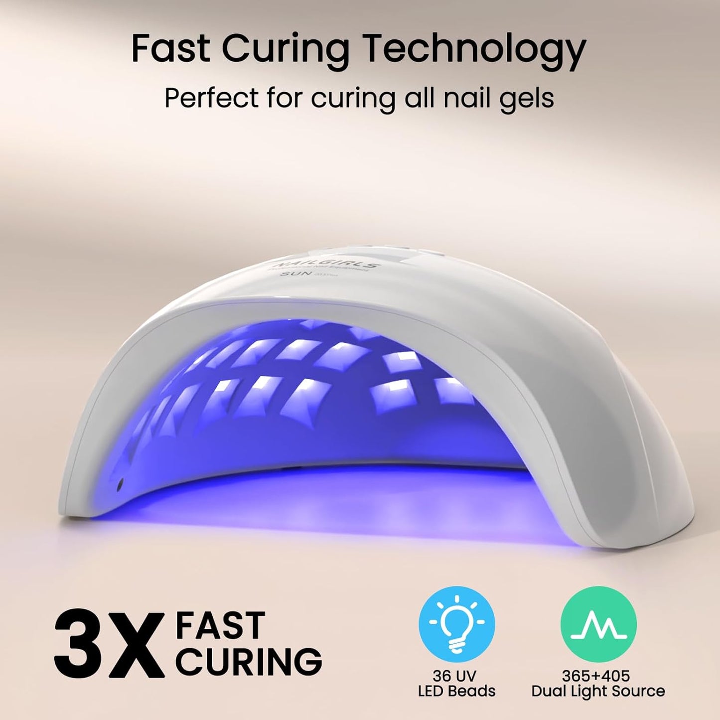 Gel Polish Nail Dryer with Auto Sensor