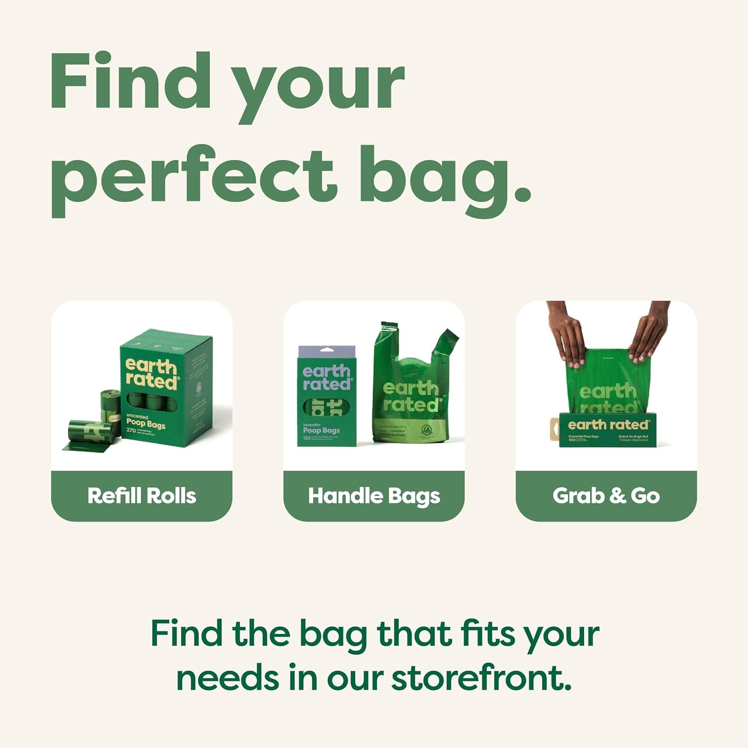 Dog Poo Bags - 270 Lavender Scented Refill Rolls - Extra Thick & Guaranteed Leak-Proof - Made from 65% Recycled Plastic