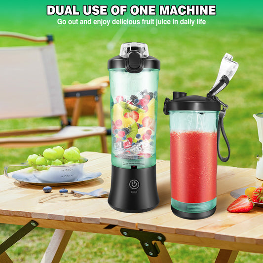 600ML Personal Blender – USB Rechargeable Smoothie Maker
