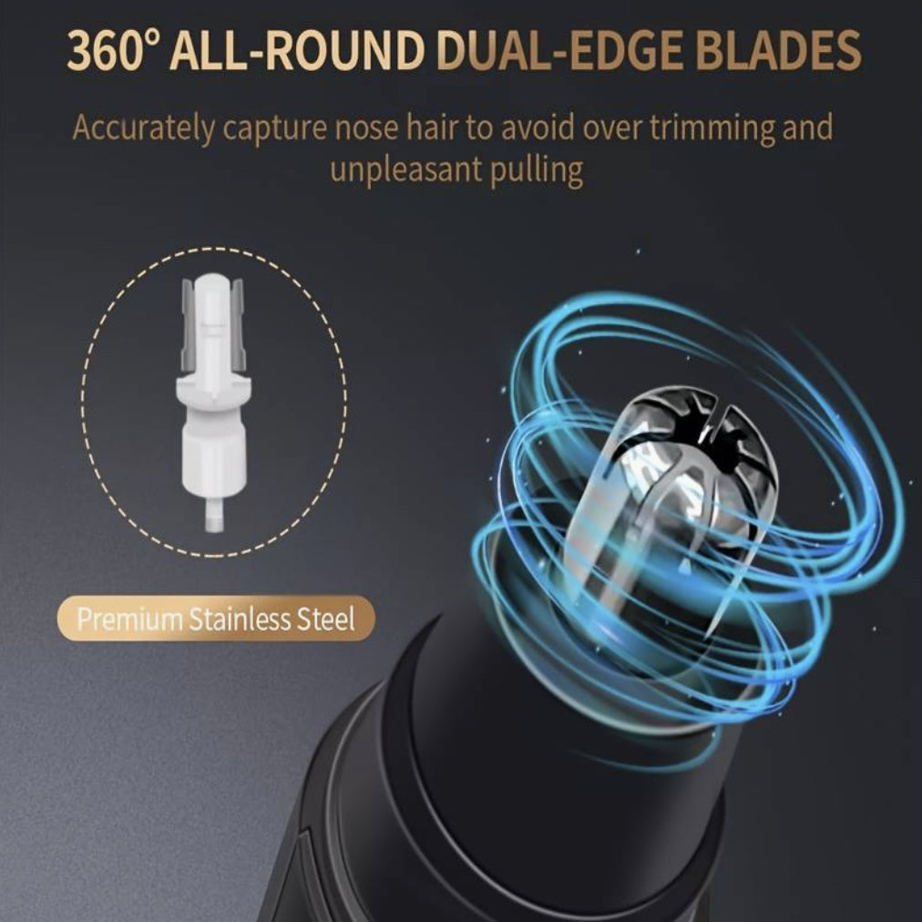 Electric Nose & Ear Hair Trimmer – Men & Women