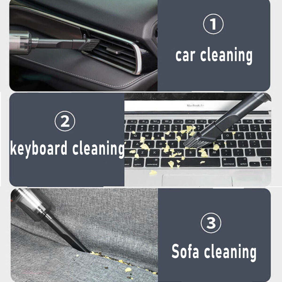 Mini Wireless Car Vacuum