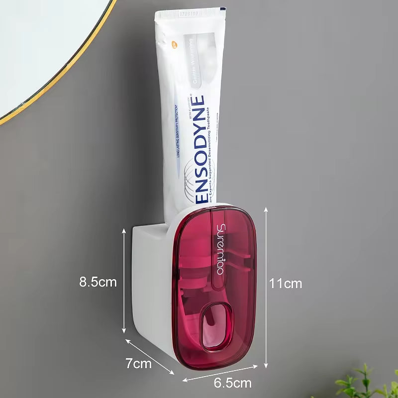 Automatic Wall-Mount Toothpaste Dispenser