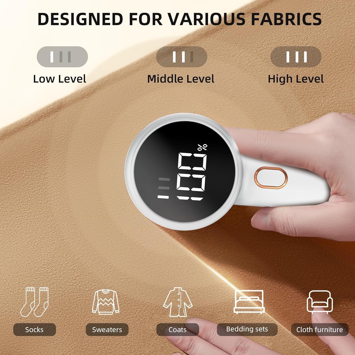 Rechargeable Fabric Shaver