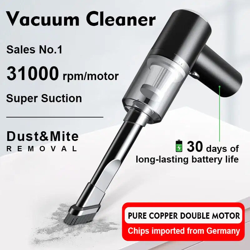 Mini Wireless Car Vacuum