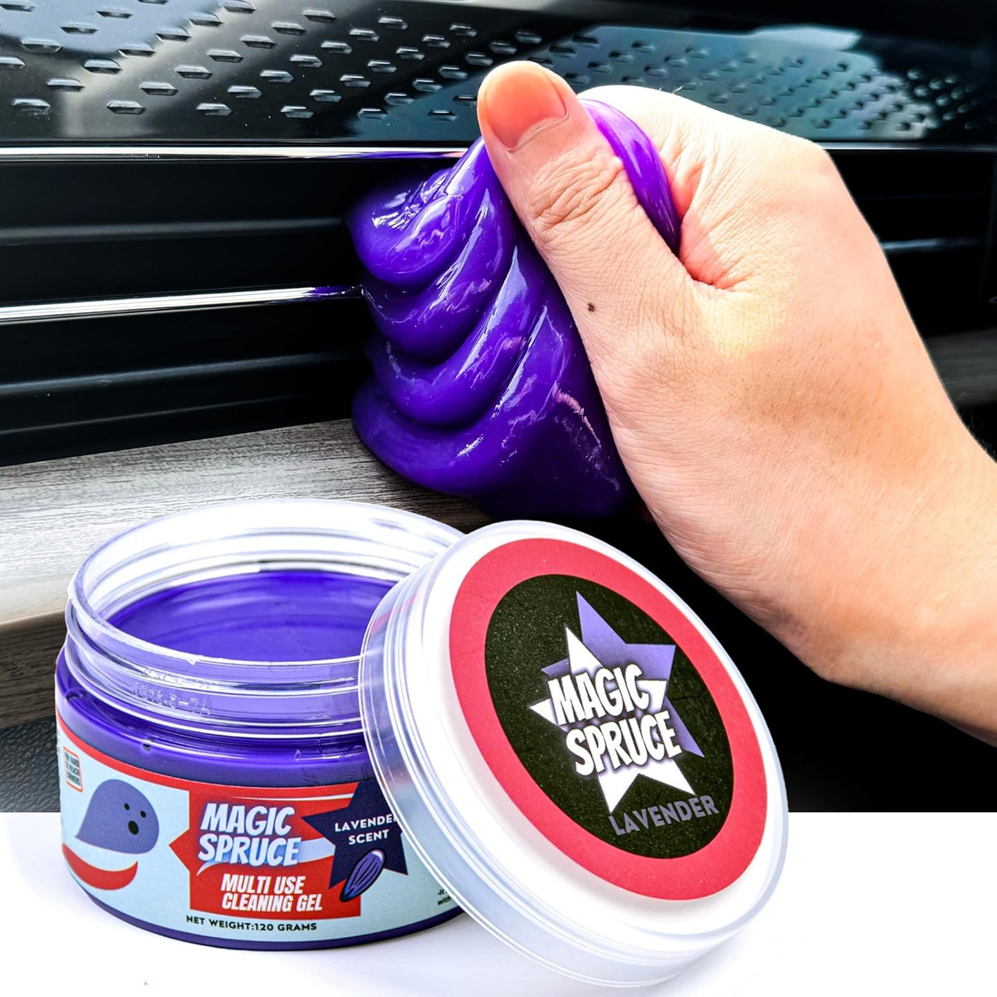 Car Dashboard & Upholstery Cleaner Gel