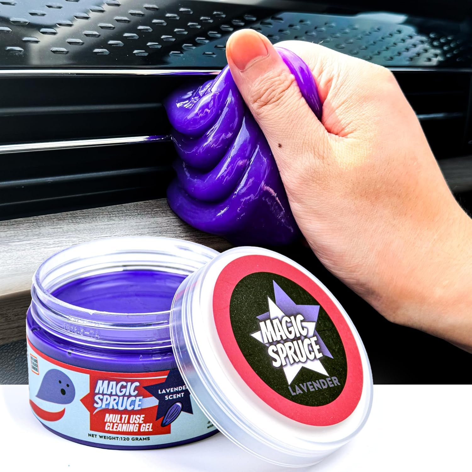 Car Dashboard & Upholstery Cleaner Gel