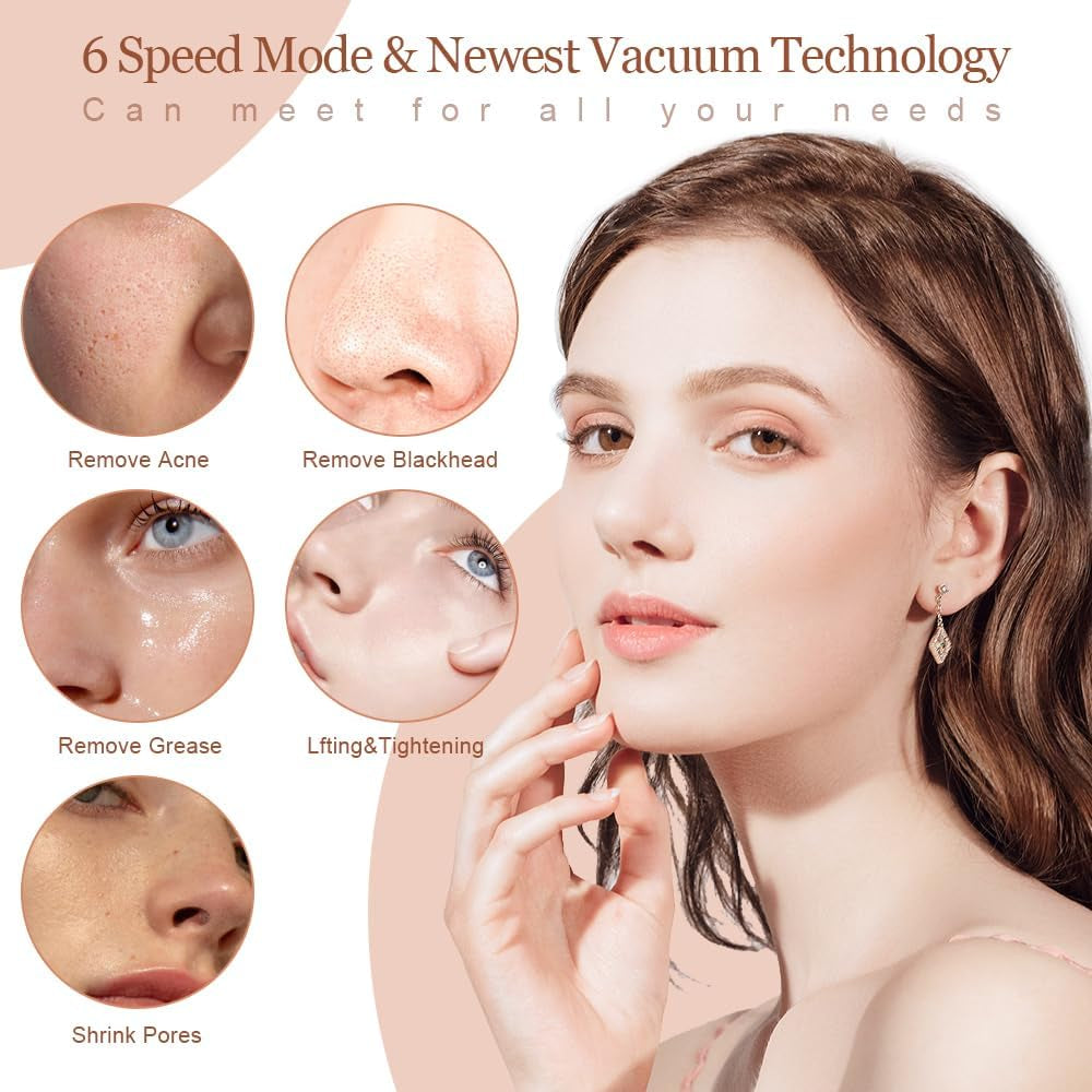 Electric Blackhead Remover with LED Display
