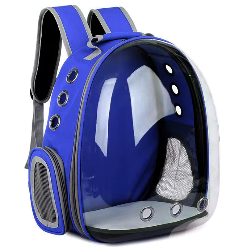 Space Capsule Cat Backpack – Breathable Travel Bag