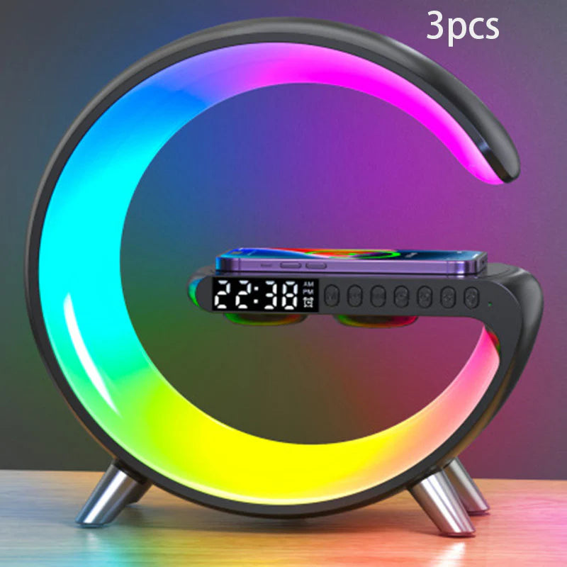 LED Lamp with Speaker & Charger