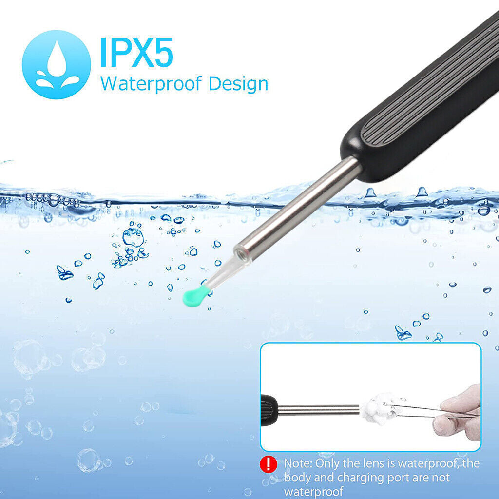 Wireless Earwax Removal Tool 8 Piece Ear Cleaner Set with Camera and Light UK