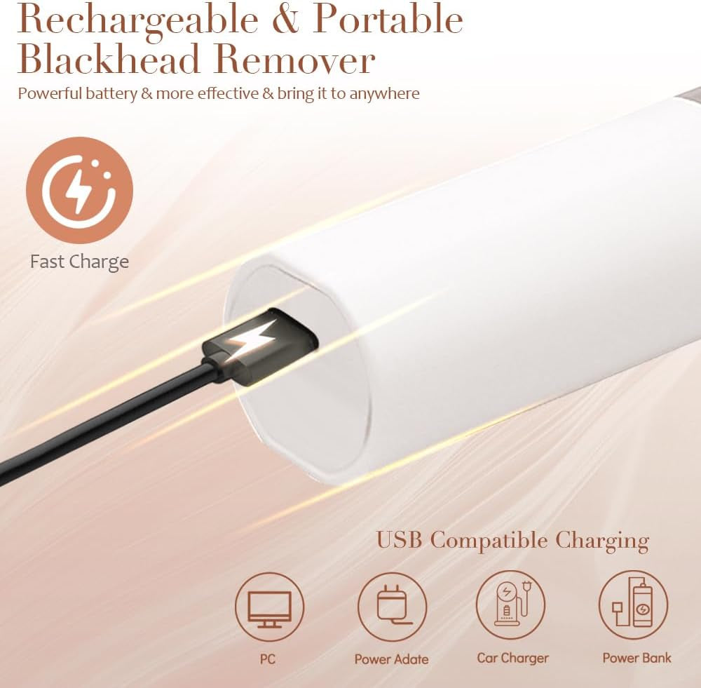 Electric Blackhead Remover with LED Display