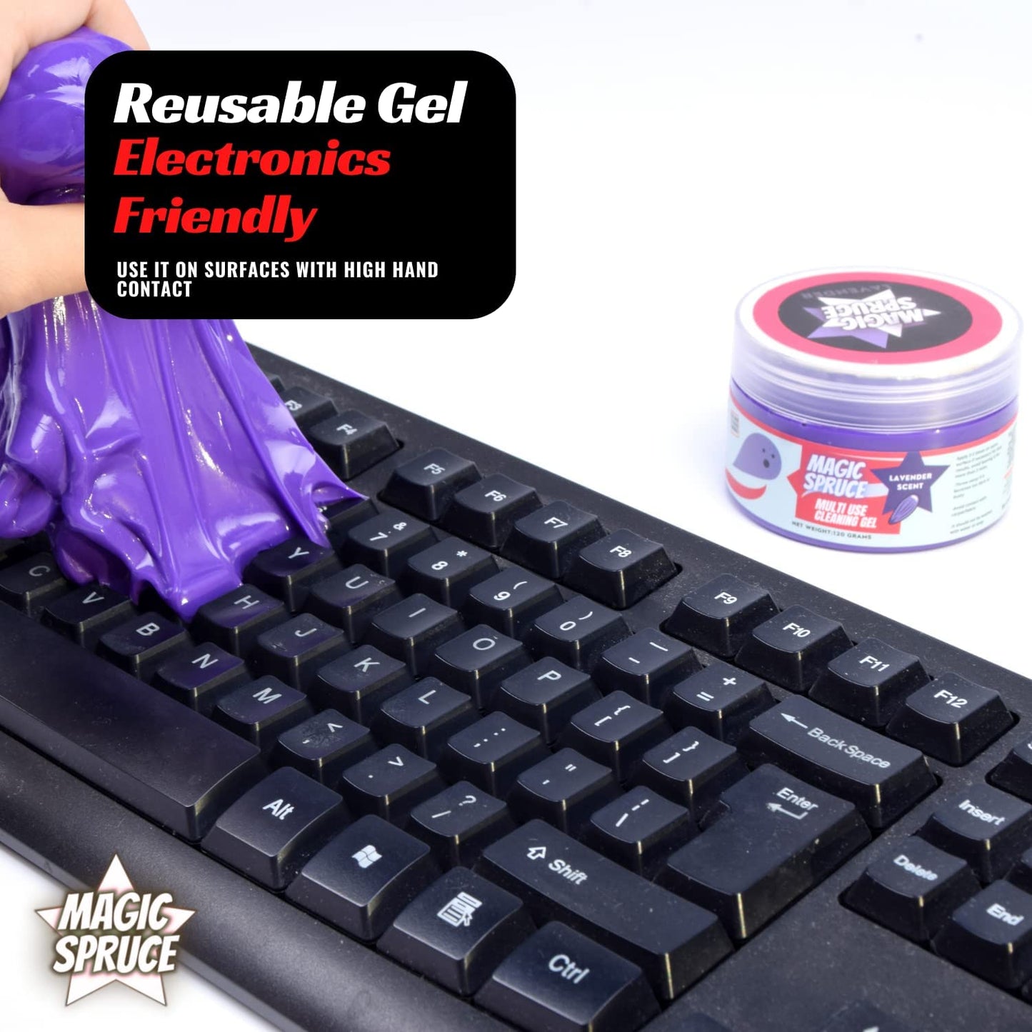 Car Dashboard & Upholstery Cleaner Gel