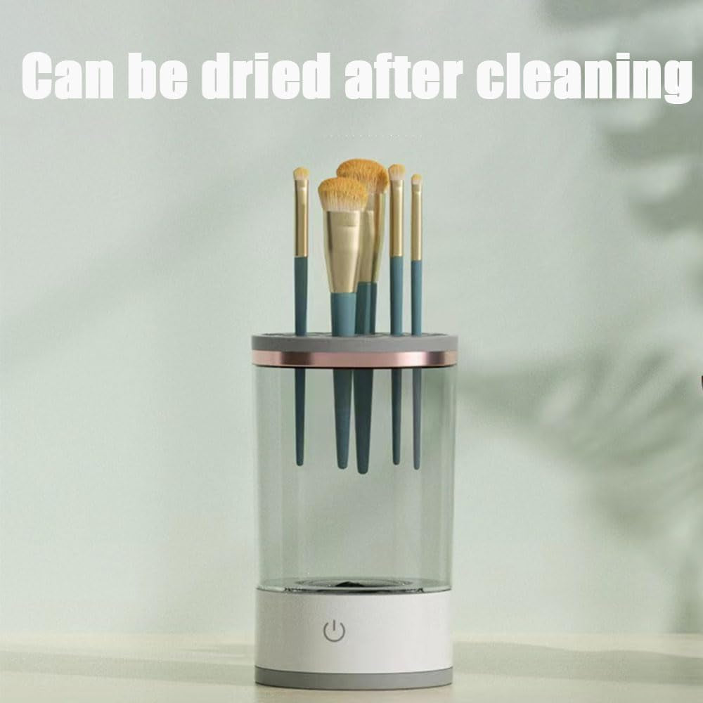 Electric Makeup Brush Cleaner (White)