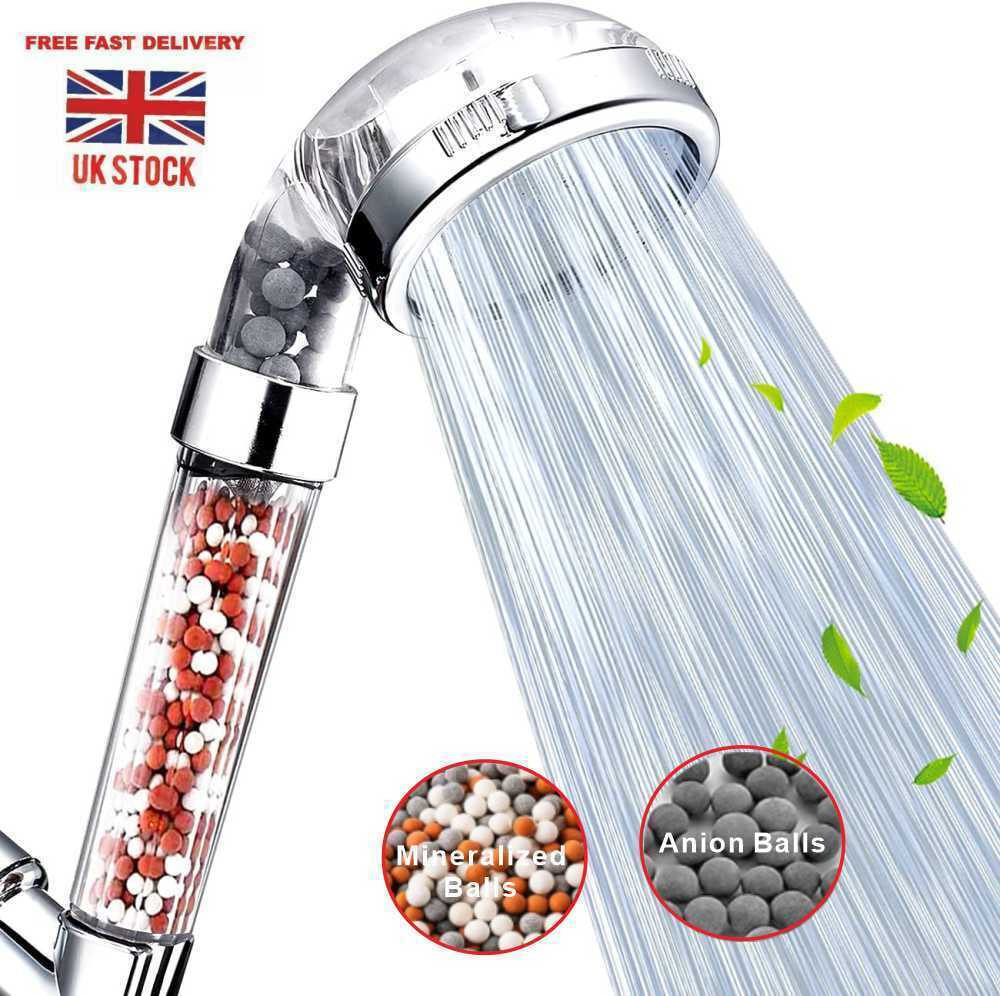 3-Mode High Pressure Shower Head