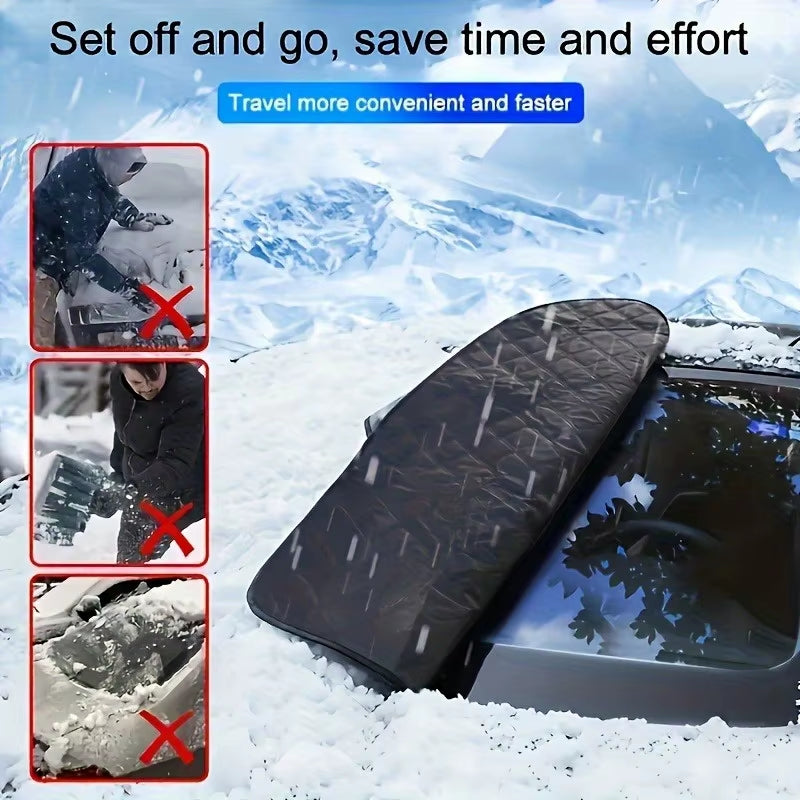 Car Windshield Snow Shield Cover Sun Protection Front Window Frost Sunshade Waterproof Shade Sunshield Suv Sedan Winter Summer