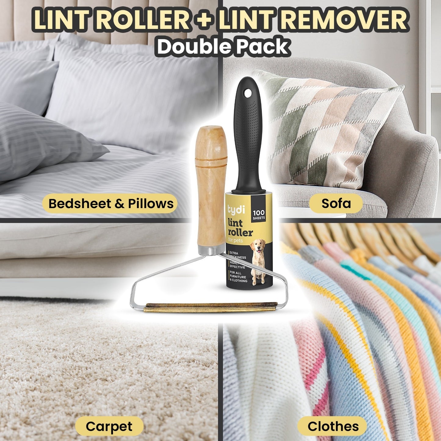Pet Hair Lint Roller