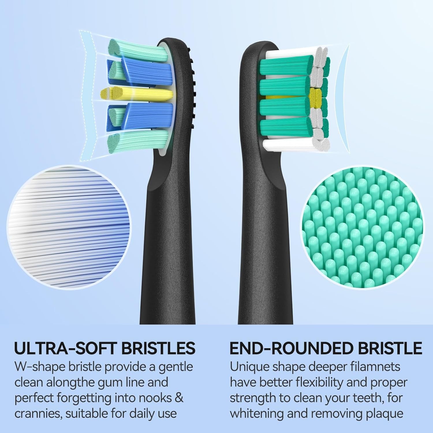 Electric Toothbrush with 10 Heads & Holder