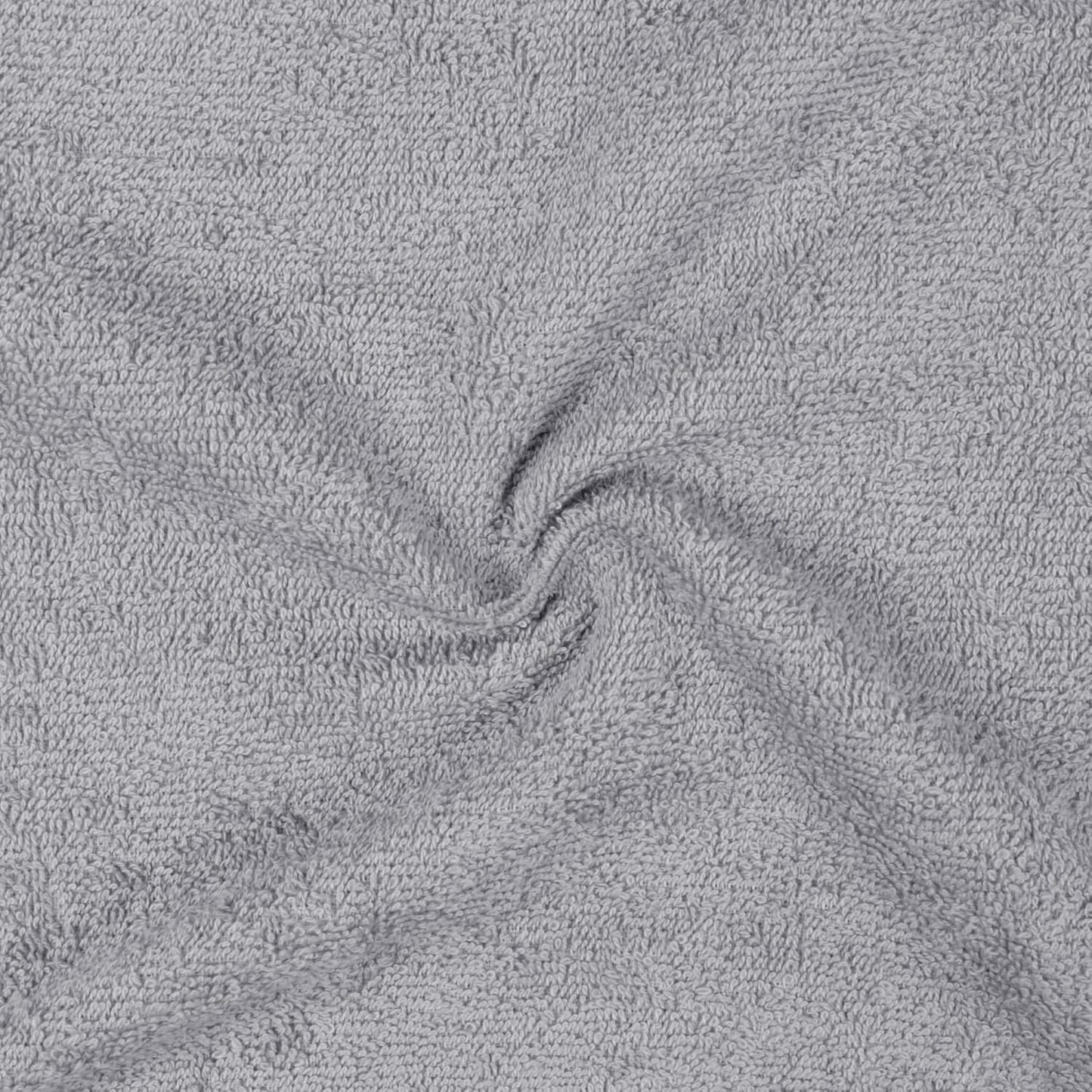 12-Pack Cotton Face Towels – Grey