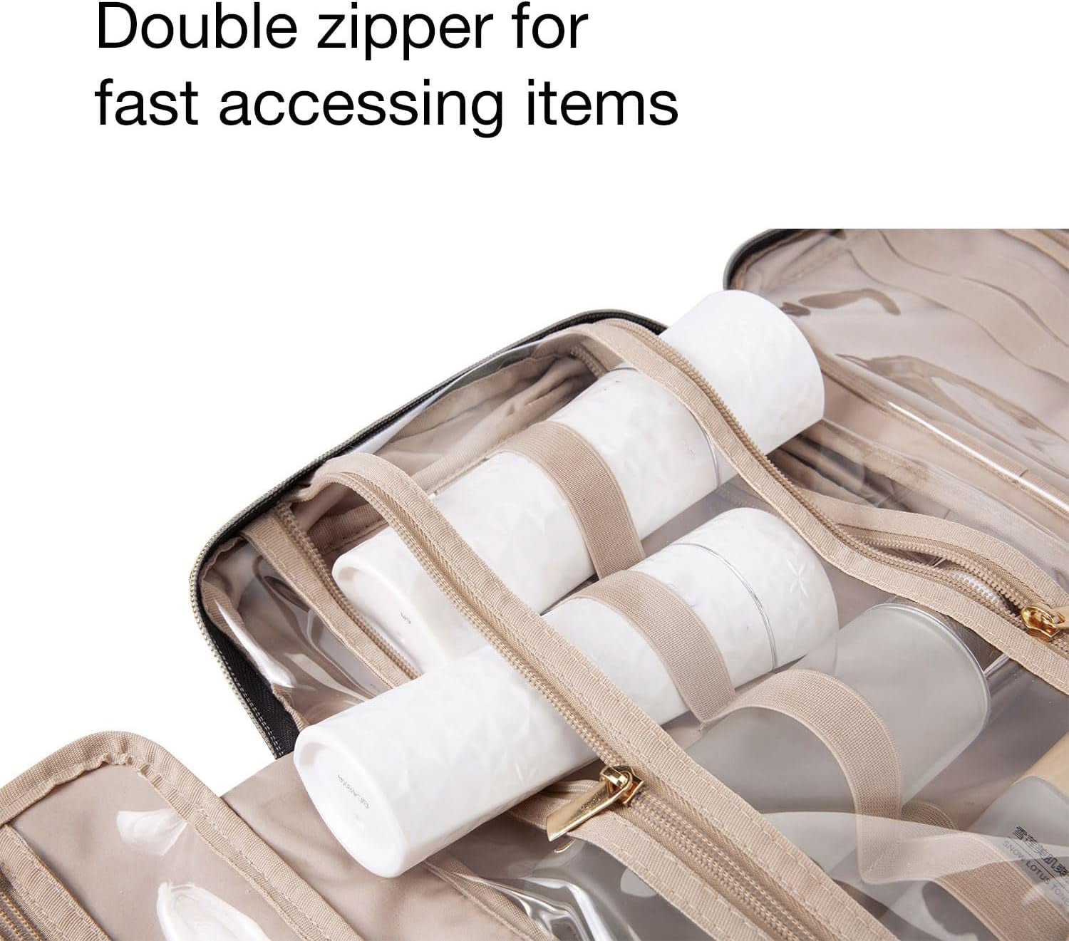 Hanging Travel Toiletry Bag – Large Capacity