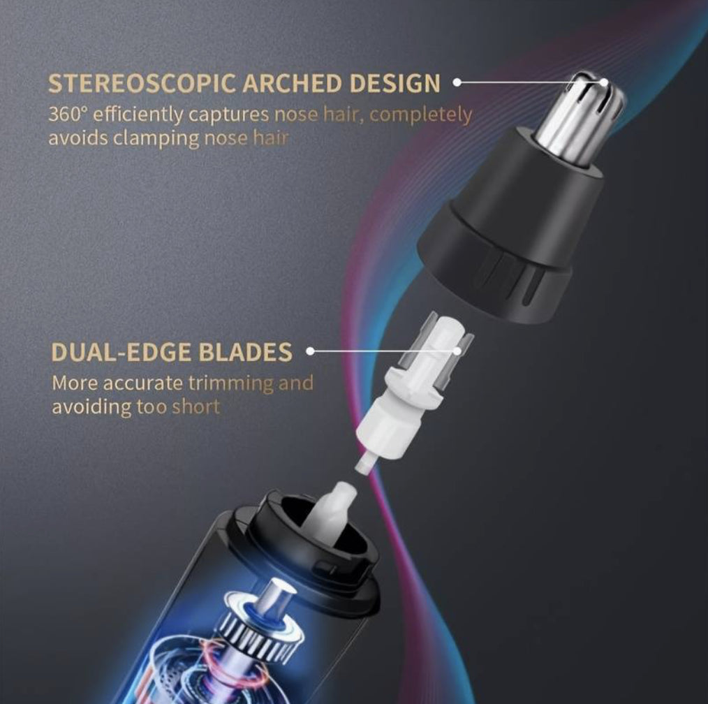 Electric Nose & Ear Hair Trimmer – Men & Women