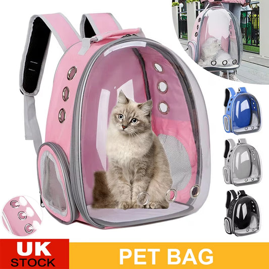 Space Capsule Cat Backpack – Breathable Travel Bag