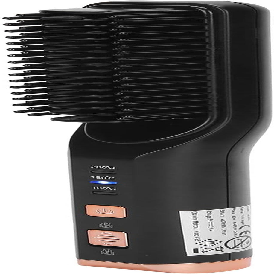 USB Hair Straightening Comb – 3 Temp Settings
