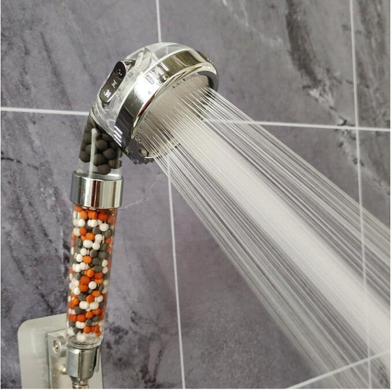 3-Mode High Pressure Shower Head