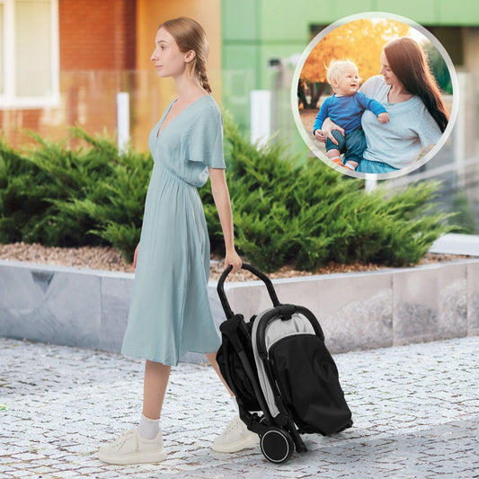 Lightweight Baby Stroller – Detachable Seat Cover