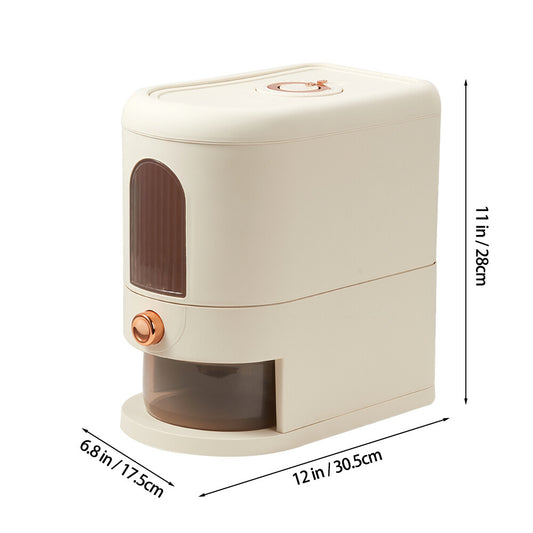 10KG Rice Storage Box – Airtight Dry Food Dispenser