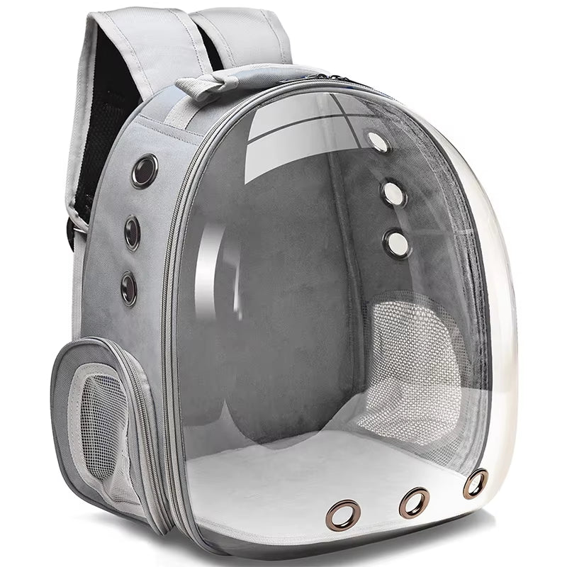 Space Capsule Cat Backpack – Breathable Travel Bag