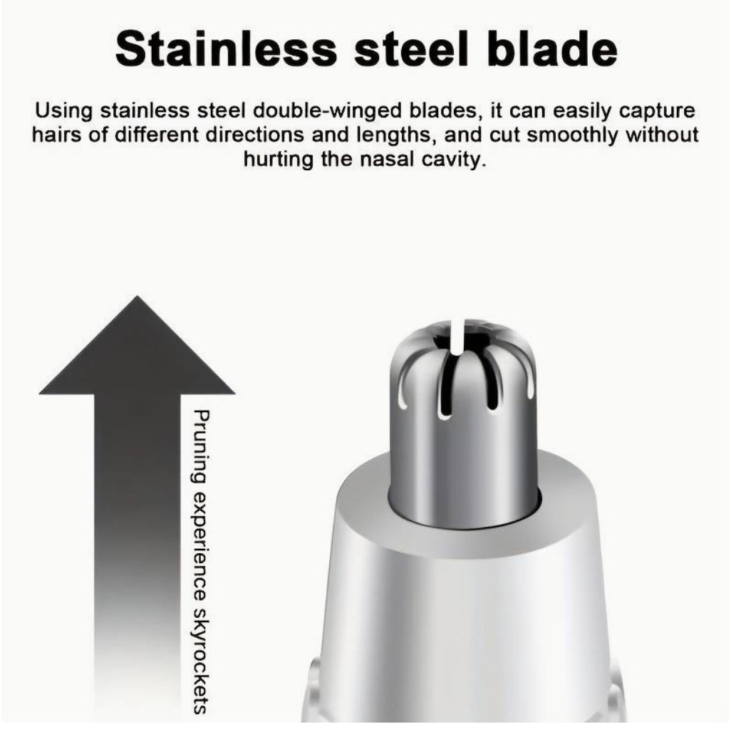 Electric Nose & Ear Hair Trimmer – Men & Women