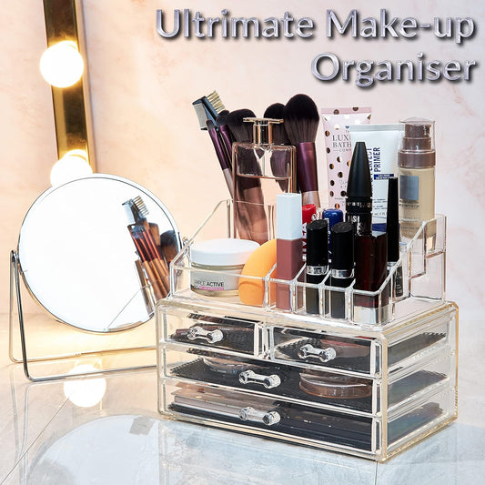 Makeup Organizer with Drawers – Skincare & Jewelry