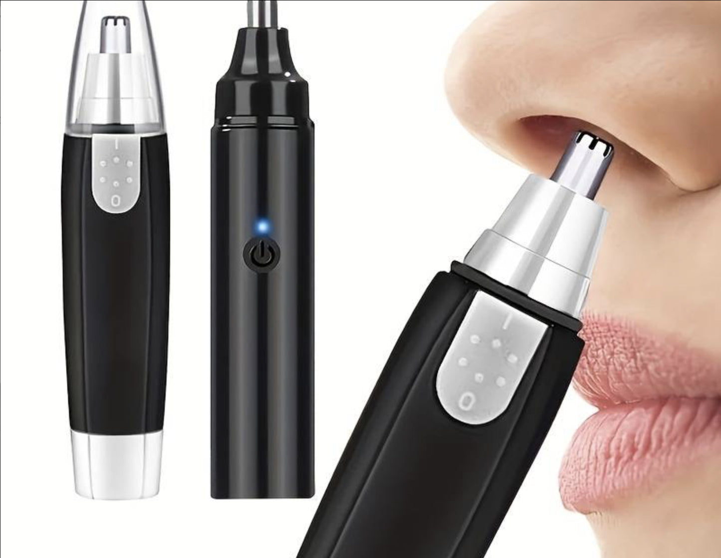 Electric Nose & Ear Hair Trimmer – Men & Women