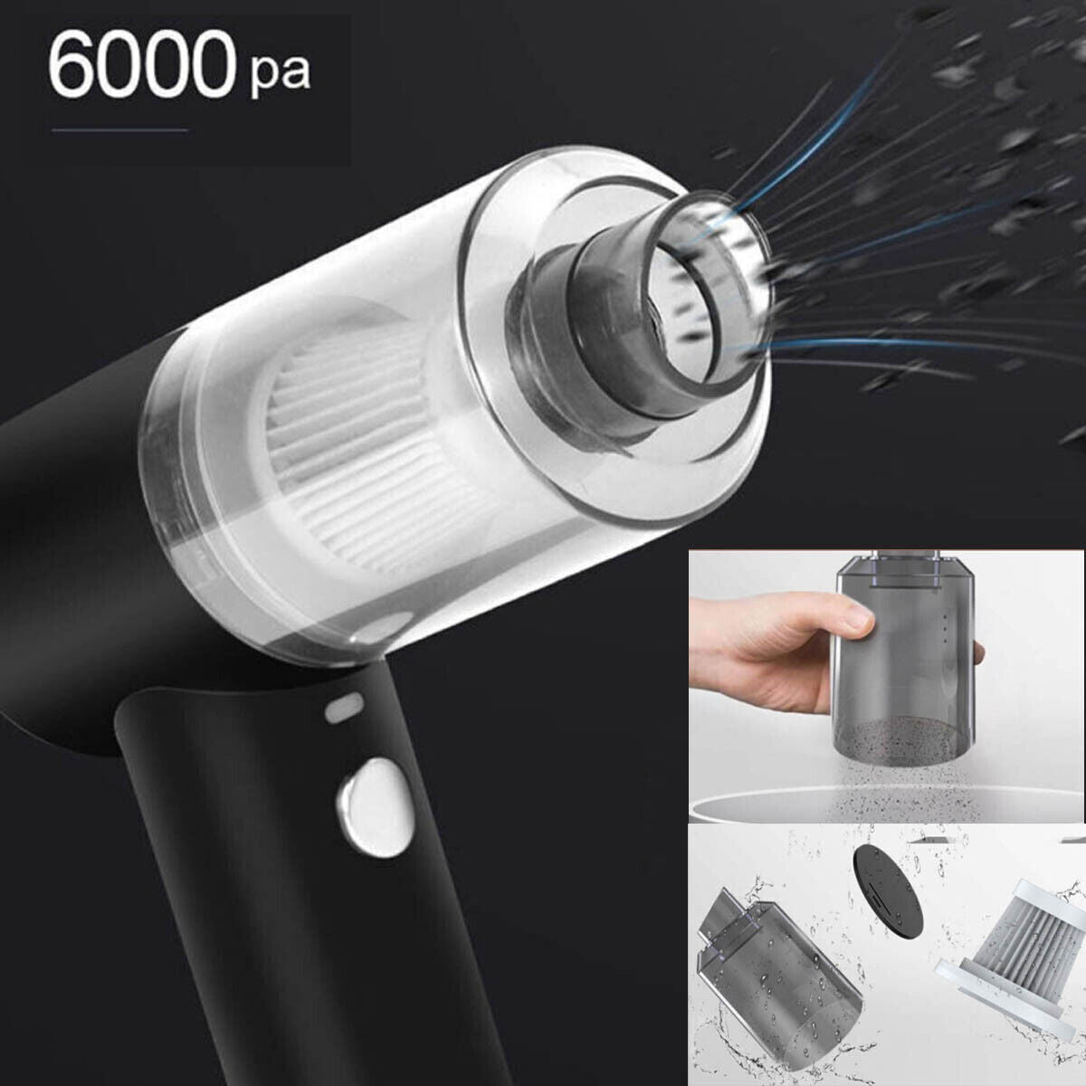 Mini Wireless Car Vacuum