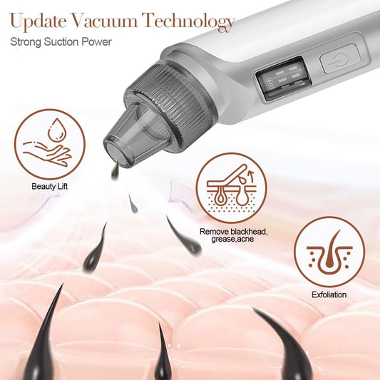 Electric Blackhead Remover with LED Display