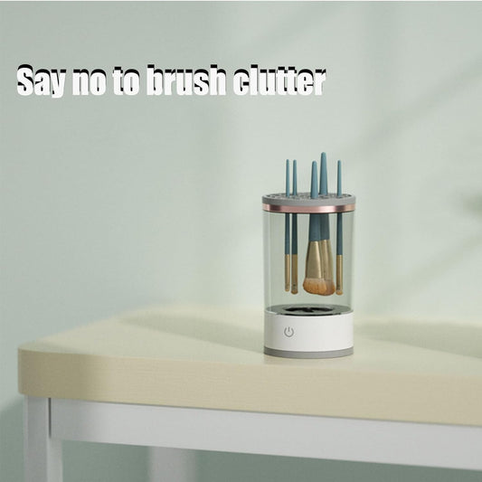 Electric Makeup Brush Cleaner (White)