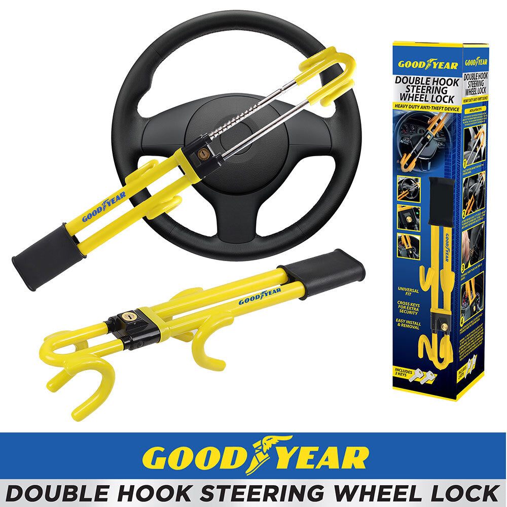 Goodyear Heavy Duty Steering Wheel Lock